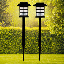 Solar Garden Lights, Outdoor Solar Landscape Lights, Waterproof Outdoor Solar Lights Walkway for Patio, Lawn, Yard, and Landscape (Pack of 2)
