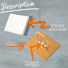 Phone ring stand with 360° rotation feature
