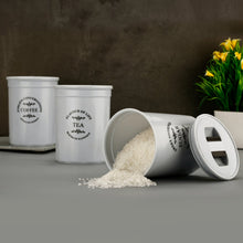 Airtight Containers – For Tea, Coffee, Sugar & More (3 Pcs Set)